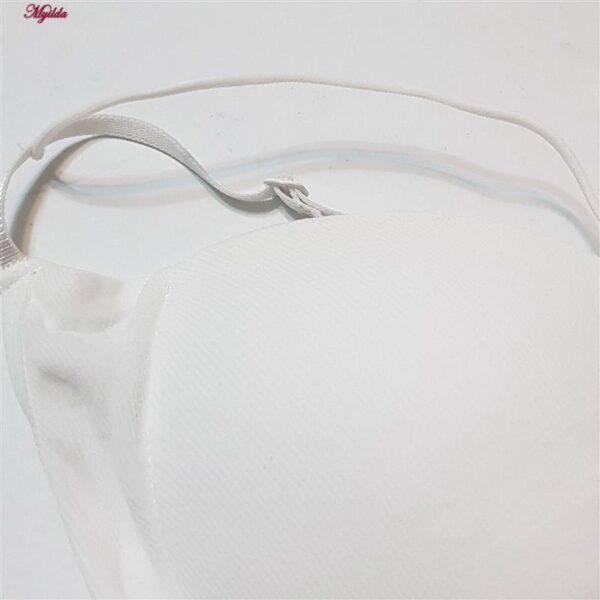 نیم تنه ورزشی زنانه ماییلدا مدل پد ثابت کد 5252-2105 رنگ سفید