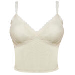 کراپ‌تاپ زنانه ماییلدا مدل 5264-709 رنگ کرم