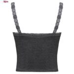 کراپ‌تاپ زنانه ماییلدا مدل 5264-709 رنگ خاکستری تیره