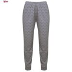 ست پیراهن و شلوار مردانه لین مدل نخ پنبه جلو دکمه دار کد 5197-495 رنگ طوسی