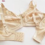 سوتین زنانه پانیذ مدل بدون فنر کد 22207 رنگ کرم