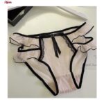 شورت زنانه ماییلدا مدل گیپور کد 5255-2250-3 رنگ کرم