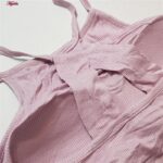 کراپ‌تاپ زنانه ماییلدا مدل پد ثابت کد 5258-241 رنگ یاسی