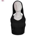 کراپ‌تاپ کلاه دار زنانه ماییلدا مدل 5260-259 رنگ مشکی