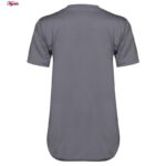 ست تی شرت و شلوار ورزشی زنانه مدل 5231-734p رنگ خاکستری به همراه هدبند