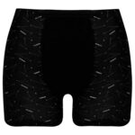 شورت پادار مردانه ماییلدا کد 5210 رنگ مشکی