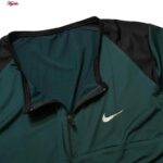 ست سویشرت و شلوار ورزشی زنانه مدل یقه زیپدار کد 5216-685p رنگ سبز کله غازی