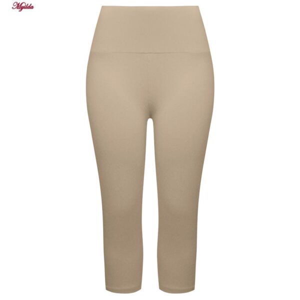 ست تی شرت آستین بلند و شلوارک ورزشی زنانه مدل ریلی کد 5226-696p رنگ کرم