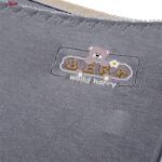 شورتکس زنانه ماییلدا مدل دولایه خرس و پاپیون کد 5257-1042 رنگ بنفش تیره