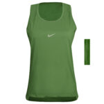 تاپ ورزشی زنانه مدل 5213-323P رنگ سبز به همراه هدبند