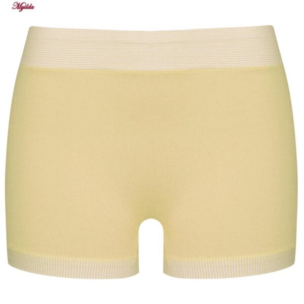 شورت زنانه ماییلدا مدل پادار کد 5205 رنگ کرم