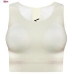 کراپ‌تاپ زنانه مدل لیزری پشت توری کد 5254-5502 رنگ لیمویی