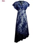 لباس خواب زنانه مدل 5245-1908 رنگ سرمه ای