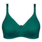 سوتین بدون فنر زنانه پانیذ مدل 66321 رنگ سبزآبی