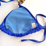 مایو دو تکه زنانه رونیا مدل 5237-10-02 رنگ آبی