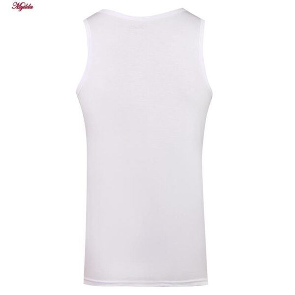 زیرپوش رکابی یقه گرد مردانه ماییلدا مدل 4712-2 بسته چهار عددی