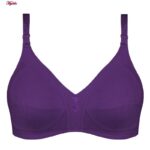 سوتین بدون فنر زنانه پانیذ کد 66321 رنگ بنفش