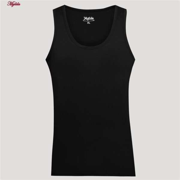 زیرپوش رکابی یقه گرد مردانه ماییلدا مدل 4712-2 بسته چهار عددی