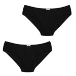 شورت زنانه برهان تن پوش مدل اسلیپ 17-03 بسته 2 عددی