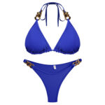 مایو دو تکه زنانه رونیا مدل 5237-10-02 رنگ آبی