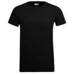 تی‌شرت آستین کوتاه مردانه ماییلدا مدل نخ پنبه آستین پاکتی کد 5294 رنگ مشکی