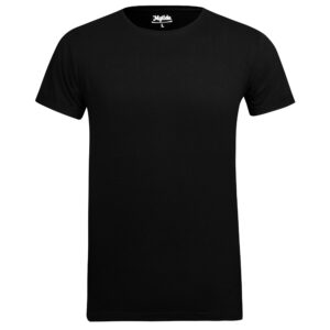 تی‌شرت آستین کوتاه مردانه ماییلدا مدل نخ پنبه آستین پاکتی کد 5294 رنگ مشکی