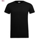 تی‌شرت آستین کوتاه مردانه ماییلدا مدل نخ پنبه آستین پاکتی کد 5294 رنگ مشکی