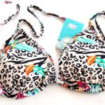 مایو زنانه ماریلین مدل پلنگی پددار کد 3686-7100