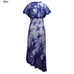 لباس خواب زنانه مدل 5245-1908 رنگ سرمه ای