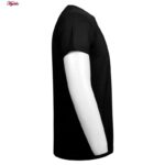 تی‌شرت آستین کوتاه مردانه ماییلدا مدل نخ پنبه آستین پاکتی کد 5294 رنگ مشکی