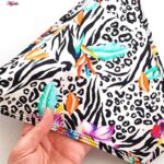 مایو زنانه ماریلین مدل پلنگی پددار کد 3686-7100