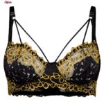 ست شورت و سوتین زنانه کارنا رز مدل فنردار کد 1013 رنگ زرد