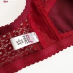 سوتین بدون فنر زنانه پانیذ کد 66500-NEW رنگ زرشکی