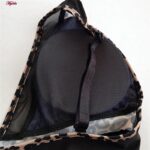 مایو زنانه رونیا مدل پلنگی کد 5027-710 رنگ مشکی