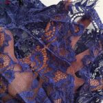 لباس خواب زنانه مدل 5245-1908 رنگ سرمه ای