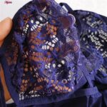 لباس خواب زنانه مدل 5241-2222 رنگ سرمه ای