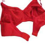 سوتین بدون فنر زنانه پانیذ مدل 66321 رنگ قرمز