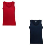 زیرپوش رکابی یقه گرد مردانه ماییلدا مدل 4712-3 بسته دو عددی