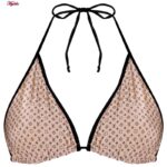 مایو زنانه ماییلدا مدل بدون فنر کد 3903-3 رنگ قهوه ای