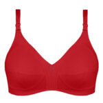 سوتین بدون فنر زنانه پانیذ مدل 66321 رنگ قرمز