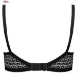 سوتین بدون فنر زنانه پانیذ کد 66500-NEW رنگ مشکی