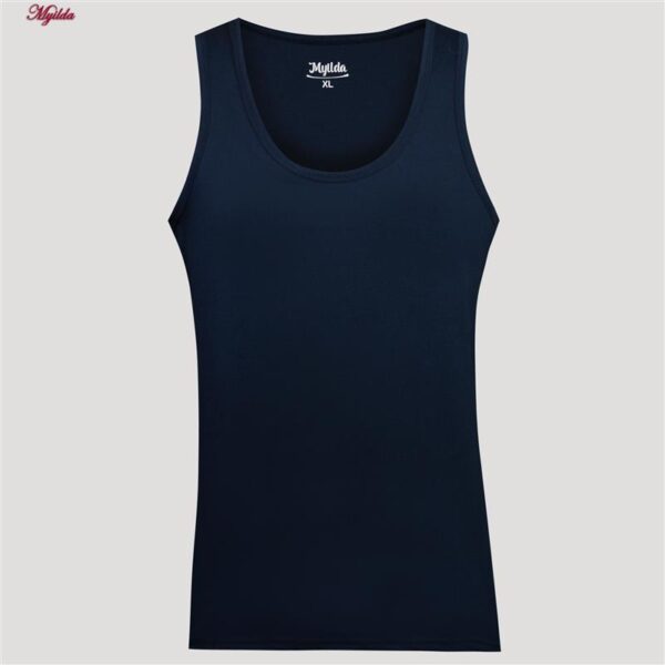 زیرپوش رکابی یقه گرد مردانه ماییلدا مدل 4712-2 بسته چهار عددی