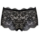 شورت زنانه ماریلین مدل گیپوری کد 5273-7220 رنگ مشکی