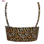 مایو دو تکه زنانه فیتن فرخ زادی مدل پلنگی فنردار کد 5288-297-1