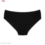 شورت زنانه برهان تن پوش مدل اسلیپ 17-03 رنگ مشکی بسته 8 عددی