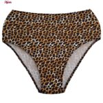 مایو دو تکه زنانه فیتن فرخ زادی مدل پلنگی فنردار کد 5288-297-1