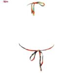 مایو دو تکه زنانه ماریلین مدل پددار لوزی کد 3686-7100 رنگ نارنجی