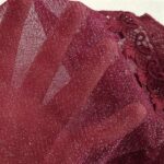 لباس خواب زنانه مدل 5244-2097 رنگ زرشکی