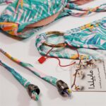 مایو زنانه ماییلدا مدل دو تکه کد 3686-981 رنگ سبزآبی