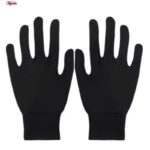 دستکش طاها طب مدل نخی مچ دار کد 5291-3 بسته 6 عددی